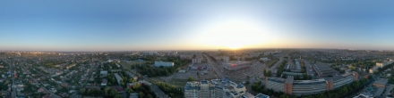 Курск. Северо-западный р-н с воздуха. Фотография.
