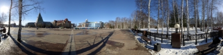 Площадь Весна 2020. Ханты-Мансийск. Фотография.