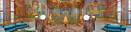 Кафедральный собор в честь Успения Пресвятой Богородицы/хоры. Астана. Фотография.