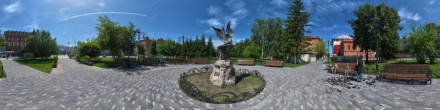 "Памятник Музе". Фотография.