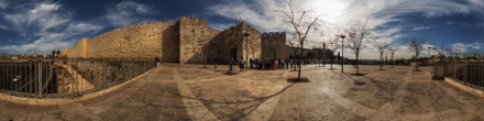 У Яффских ворот. Иерусалим. Фотография.