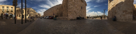 В Яффских воротах. Иерусалим. Фотография.