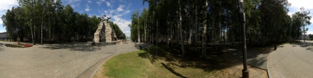 Карантин в парке. Июль 2020. Ханты-Мансийск. Фотография.