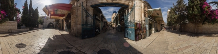 Улочка Иерусалими. Фотография.
