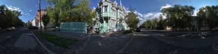 Деревянный дом по ул. Белинского, 19. Фотография.