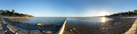 Приморский пляж. Таганрог. Фотография.