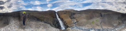 Водопады на плато Путорана. Плато Путорана. Фотография.