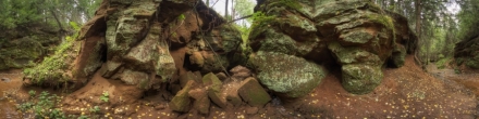100 самых интересных достопримечательностей Удмуртии: Абатские пещеры. Фотография.