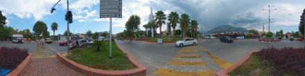 Перекрёсток у площади Ататюрка.. Фотография.