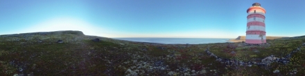 Маяк на острове Кильдин в Баренцевом море. Кильдин. Фотография.