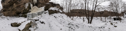 Зимний Водопад (1286). Тызыльское ущелье. Фотография.