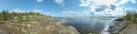 Ладожское озеро, остров Пиени-Хепосаари. остров Пиени-Хепосаари. Фотография.