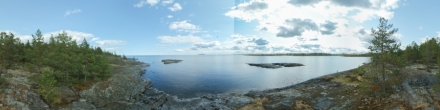 Ладожское озеро, остров Пиени-Хепосаари. Фотография.