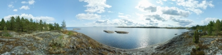 Ладожское озеро, остров Пиени-Хепосаари. Фотография.