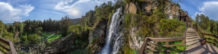Камышлинский водопад.. Фотография.