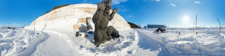 Археопарк / Пещерный медведь. Ханты-Мансийск. Фотография.