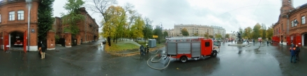 Выставка пожарной техники. Санкт-Петербург. Фотография.