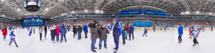 Закрытие хоккейного сезона ХК &quot;Югра&quot; (КХЛ). Ханты-Мансийск. Фотография.
