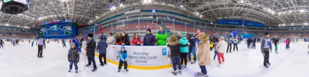 Закрытие хоккейного сезона ХК &quot;Югра&quot; (КХЛ) 3. Ханты-Мансийск. Фотография.