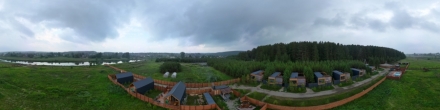 Scandi village - скандинавские домики для отдыха между лесом и рекой в 40 км от Екатеринбурга (2). Колюткино. Фотография.