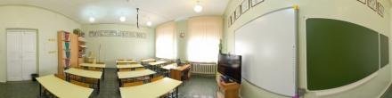 Детская художественная школа. 1 этаж. 2 кабинет. Комсомольск-на-Амуре. Фотография.
