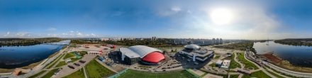 Олимпийский парк. Кемерово. Фотография.