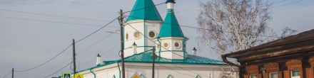 Церковь Иверской Божьей Матери. Енисейск. Фотография.
