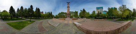 Стела памяти героев Отечественной войны 1812 года. Фотография.