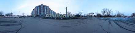 Соломбала, район Архангельска, Приветственные буквы на въезде. Фотография.