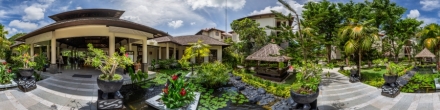 У ресепшн отеля Novotel Bali Nusa Dua.. Букит. Фотография.