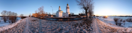 *** 2015-04-07 Церковь Троицы Живоначальной. Троицкая церковь, Набережная Северной Двины, Архангельск. Фотография.