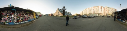 *** 2026-08-29  Здание Центрального рынка в Архангельске (скоро снесут). Архангельск. Фотография.