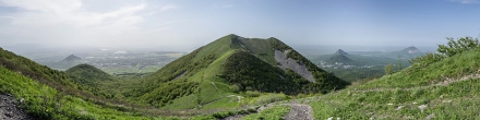 Вид со склона Бештау (243). Гора Бештау. Фотография.