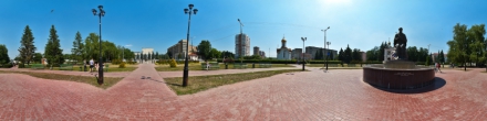 Памятник Николаю Чудотворцу. Тольятти. Фотография.
