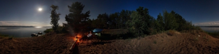 Ночное побережье. Квасниковка. Фотография.