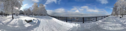 Ранний снег 2014. Пермь. Фотография.