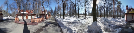 весна в городском парке. Пермь. Фотография.