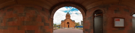 Армянская церковь. Арка. Фотография.