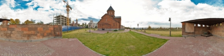 Армянская церковь. Двор. Фотография.
