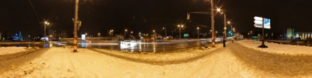 Советская площадь. Ночь. Нижний Новгород. Фотография.