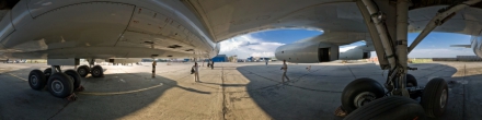 Под крылом Ил-86. Фотография.