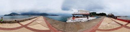 Будва ,Черногория, Остров Святого Николая, The island Sveti Nikola,Budva, Montenegro . Фотография.