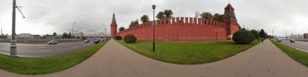 У стен Кремля. Фотография.