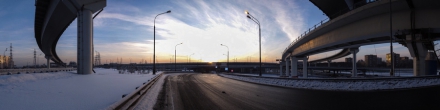 Мост на развязке Бусиново. Фотография.