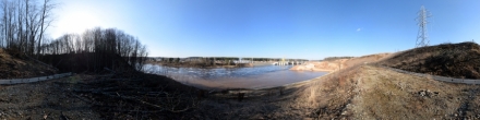 Витебская ГЭС (апрель 2016). Фотография.