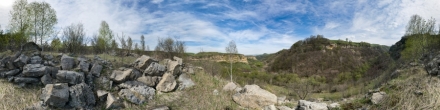 Заброшенная каменоломня в Аликоновском ущелье (468). Фотография.
